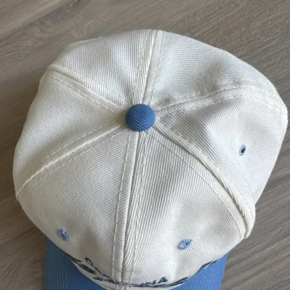 Vintage UNC Tar Heels Script Hat Sports Specialties Snapback Cap Wool 2 Tone‎